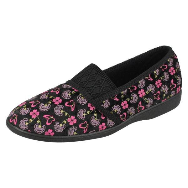 Nevada Ladies Nevada Floral Design Slippers Style 223069