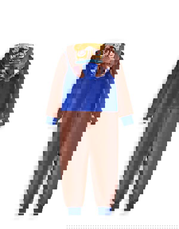 Paw Patrol Unisex Kids Blue Chase Applique Face Onesie