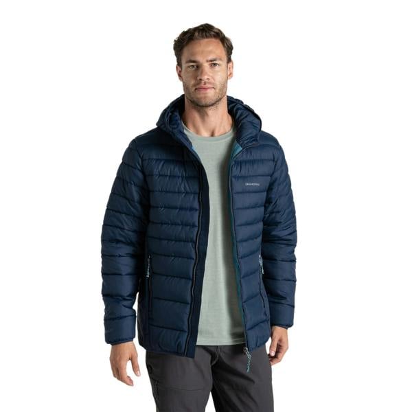 Craghoppers Mens Compresslite IX Hooded Padded Jacket - Blue Navy - 