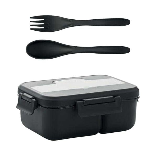 MidOcean Makan Polypropylene Lunch Box - Black - 