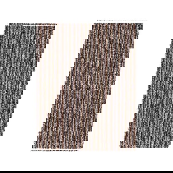 The Rugs Washable Mats: Stylish Multicolor Striped Design