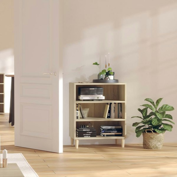 Berkfield Sideboard Sonoma Oak 57x35x70 cm Engineered Wood