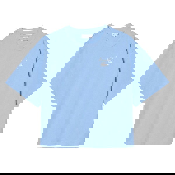 Lacoste Women's Logo Cotton T-Shirt - Light Blue