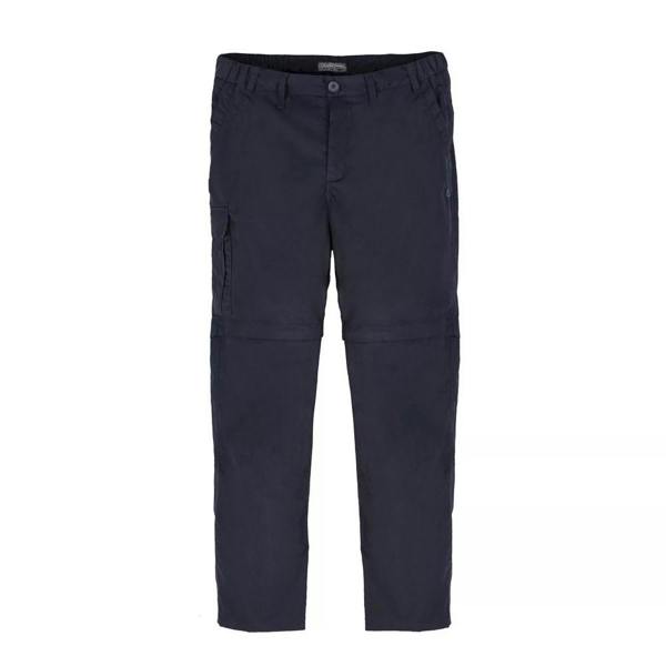 Craghoppers Mens Expert Kiwi Convertible Tailored Trousers - Dark Navy - 