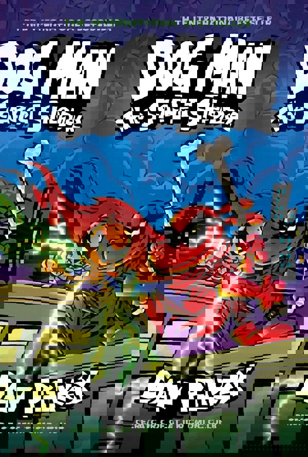 Dog Man Series 11-14 Collection 4 Books Set By Dav Pilkey (Twenty Thousand Fleas Under the Sea, The Scarlet Shedder, Big Jim Begins, Big Jim Believes)