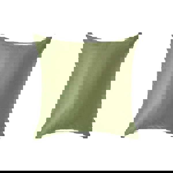 HOMESCAPES Organic 400 TC Egyptian Cotton Sateen Pillowcase, European Size