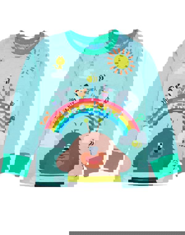 Hey Duggee Girls Green Bee kind Long Sleeve Long Leg Pyjama Set