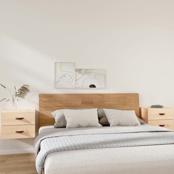 Berkfield Wall-mounted Bedside Cabinets 2 pcs 50x36x40 cm