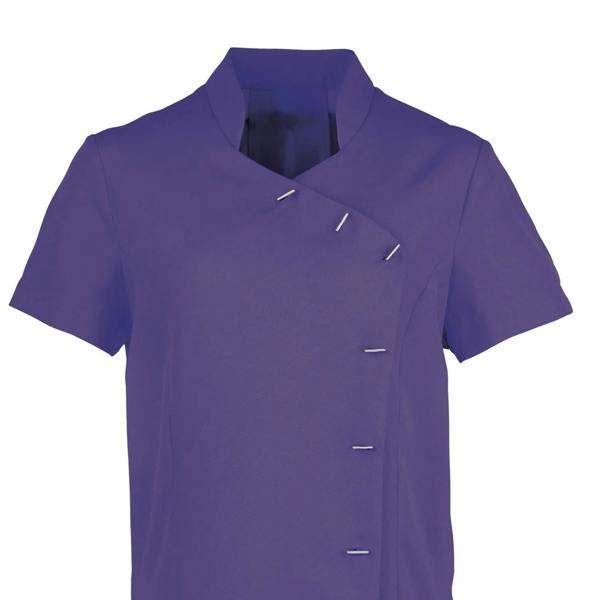 Premier Womens/Ladies *Orchid* Tunic / Health Beauty & Spa / Workwear (Pack of 2) - Purple