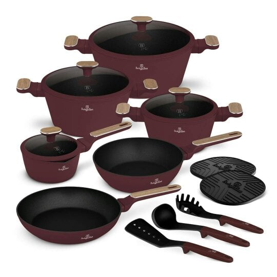 Berlinger Haus BH8306 – Leonardo Nordic 15 Piece Cookware Set