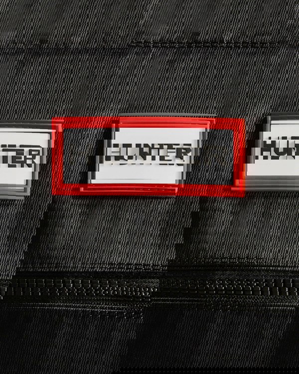 Hunter Nylon Midi Topclip Tote - Black