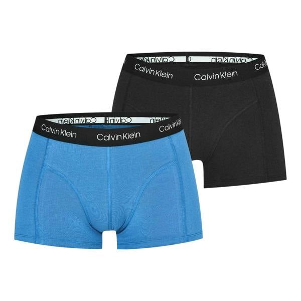 Calvin Klein Mens Underwear (Pack of 2) - Black/Blue - 