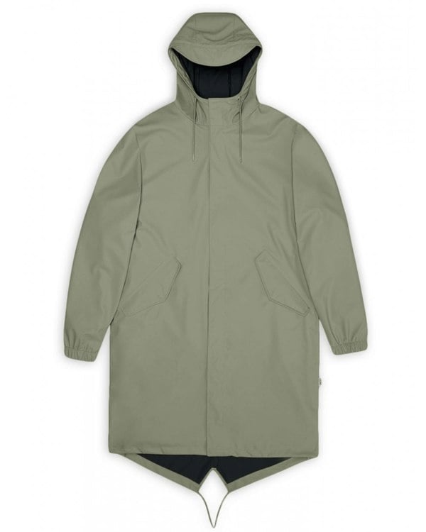 Rains Unisex Fishtail Parka - 108 Drift