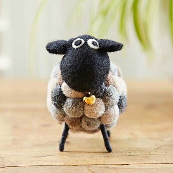 Paper High Felt Sheep Ornament
