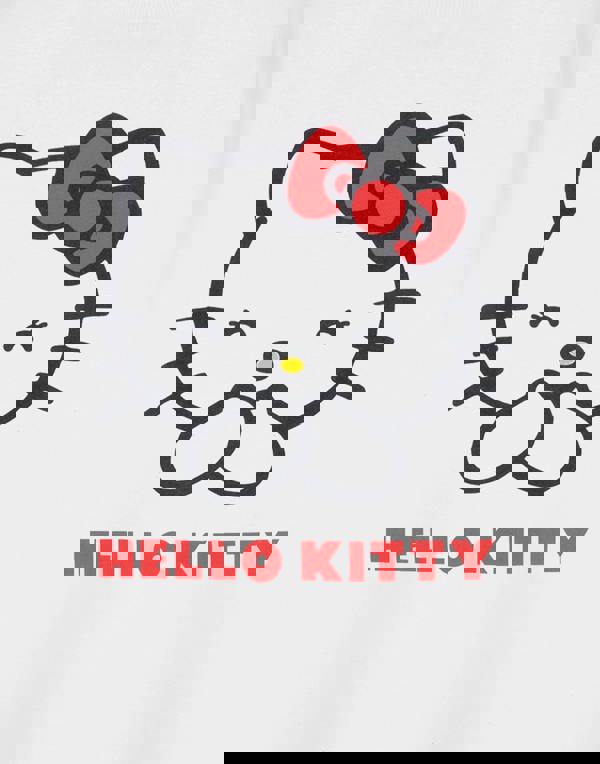 Hello Kitty & Friends Girls White Classic Short Sleeved T-Shirt