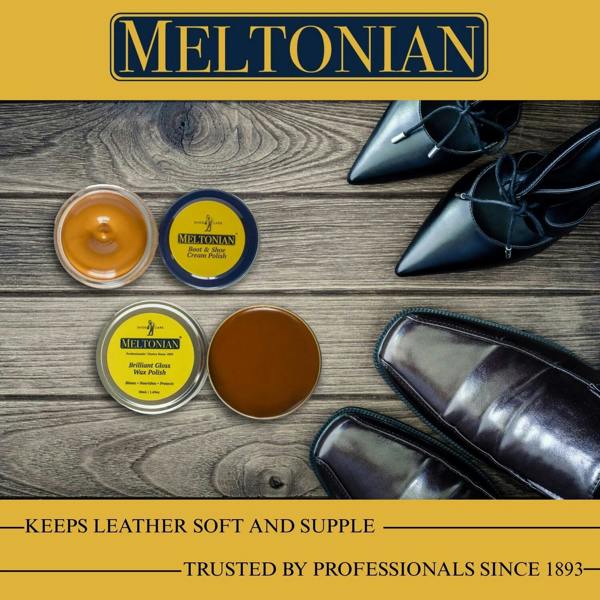 Meltonian Brilliant Gloss Wax Polish - High Gloss Durable Protection 100ml