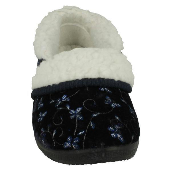 Four Seasons Ladies Four Seasons House Slippers Edith
