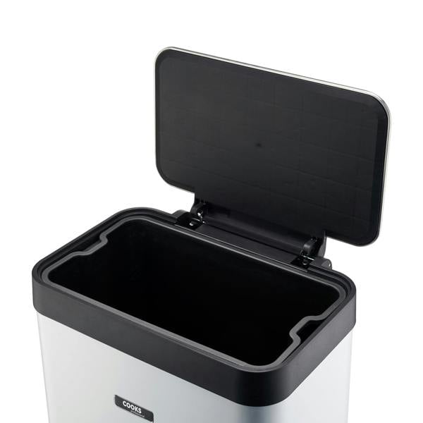 Cooks Professional XL Pedal Bin 65L | White