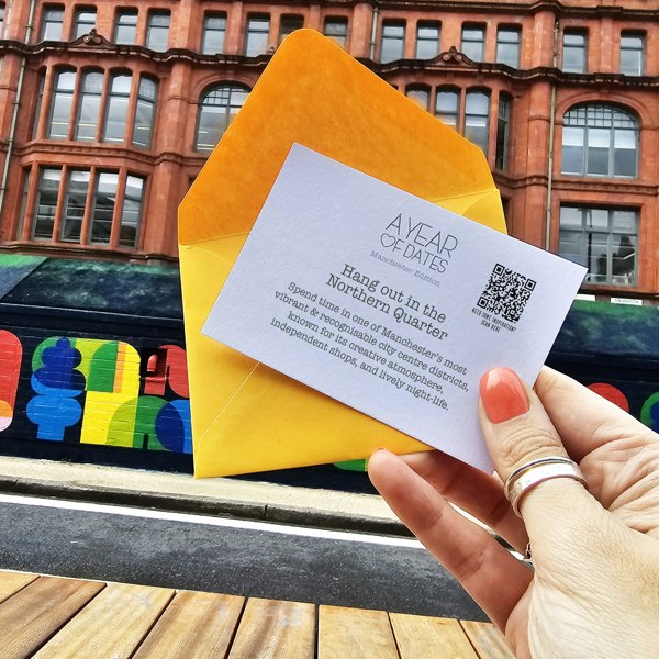 A Year of Dates Christmas Gift for couples - Date ideas for around Manchester by A Year of Dates