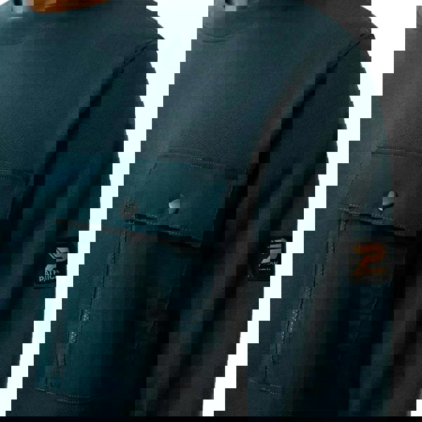 Patrick Mens Archie Crew Neck Sweatshirt - Dark Blue - 