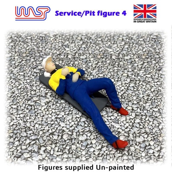 MCSlots Trackside Figure Scenery Display Pit Fig No 4 New 1:32 Scale WASP