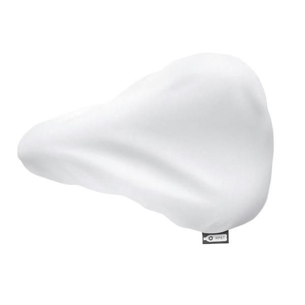 MidOcean Bypro RPET Bicycle Saddle Cover - White - 