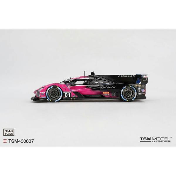 MCSlots Cadillac V-Series.R #01 Cadillac Racing 2024 IMSA Petit Le Mans Winner 1:43 Scale TSM430837
