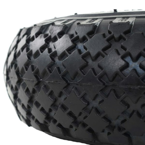 Berkfield Sack Truck Wheels 4 pcs Rubber 3.00-4 (245x82)