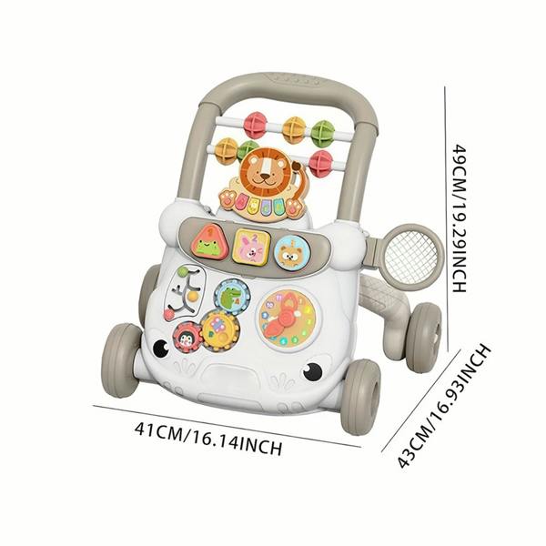Dragodirect Multifunctional Baby Walking Cart with Detachable Game Board Balance