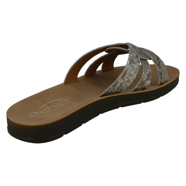Spot On Ladies Spot On Knot Vamp Mules F00342