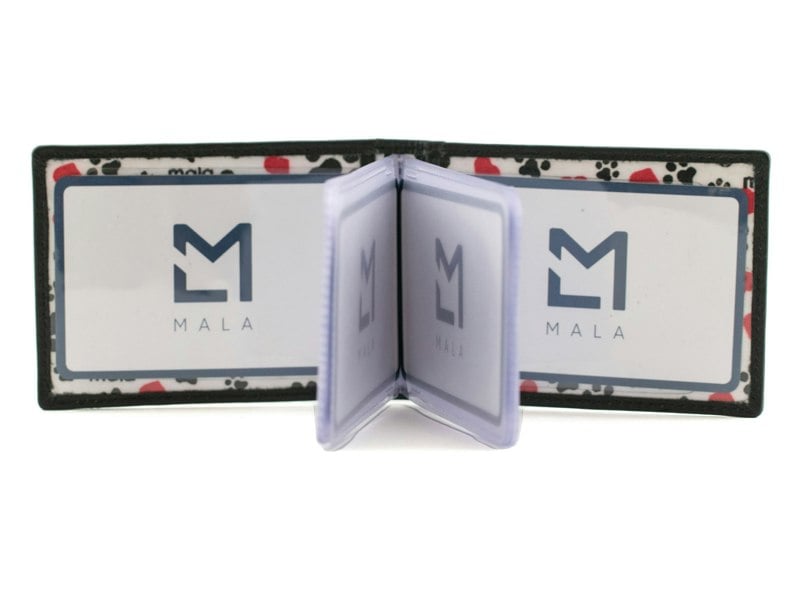 Mala Leather Kitty Crew Cat Kitten RFID Card & ID Leather Holder