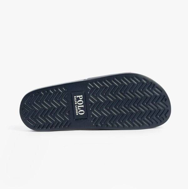 Polo Ralph Lauren POLO SLIDE Mens Sandals Heritage Bear Navy