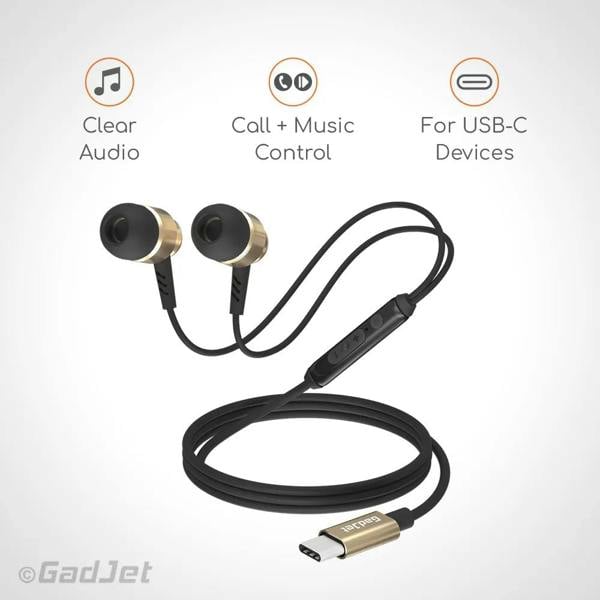 GadJet C-Sonic USB-C Earphones