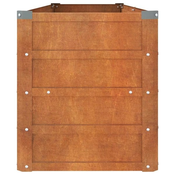 Berkfield Garden Raised Bed Rusty 160x40x45 cm Corten Steel