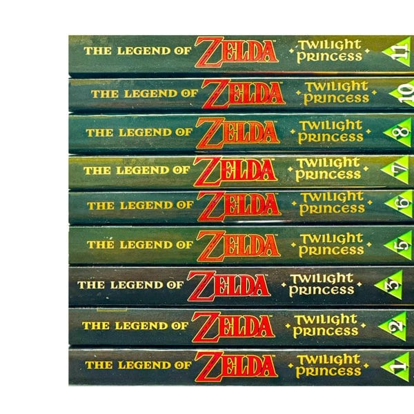 VIZ Media The Legend Of Zelda Twilight Princess Vol 1-11 Collection 9 Books Set By Akira Himekawa