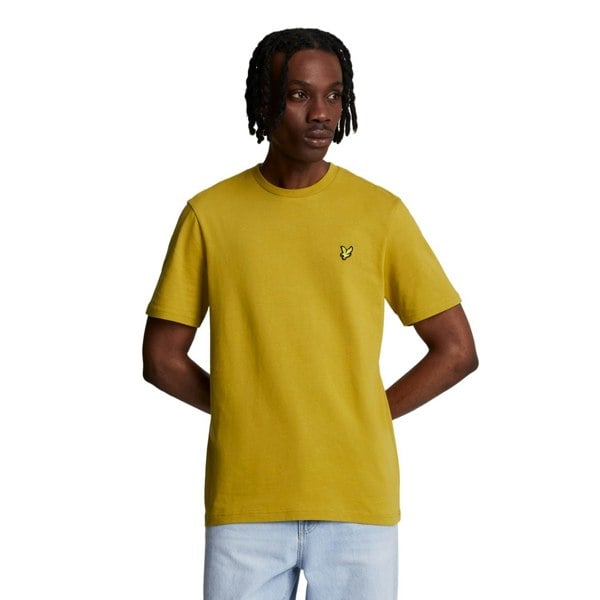 Lyle & Scott Mens Plain T-Shirt - Ellaness Gold