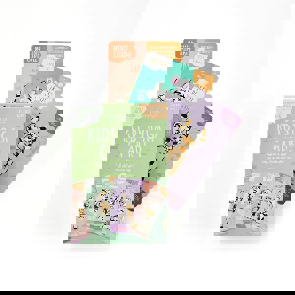 Myga Kids Yoga Cards – 52 Illustrated Yoga & Mindfulness Cards