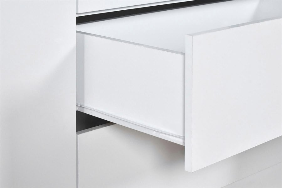 Swish Furniture Paddington 6 Door 2 Drawer Mirrored Wardrobe