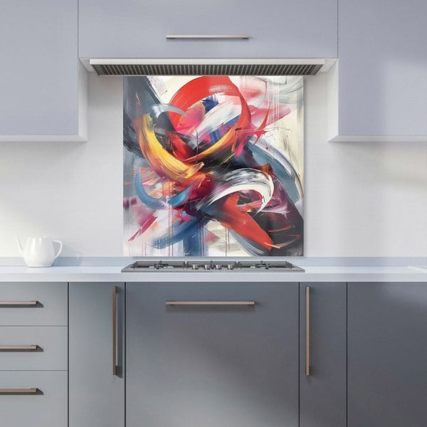 Warren Reed - Designer Swirling Symphony Of Colours Kitchen Splashback