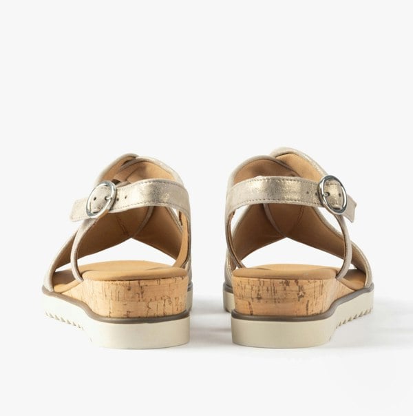 Gabor RICH Womens Sandals Mushroom