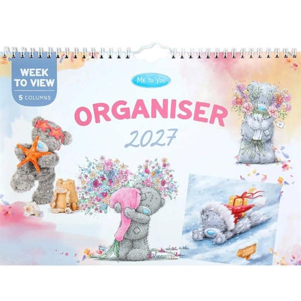 Me To You, A4 Family Organiser 2027, Family Planners, Week To View, Family, Gift