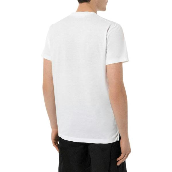DSQUARED2 Cigarette Fit The Cool Guy Print White  T-Shirt M