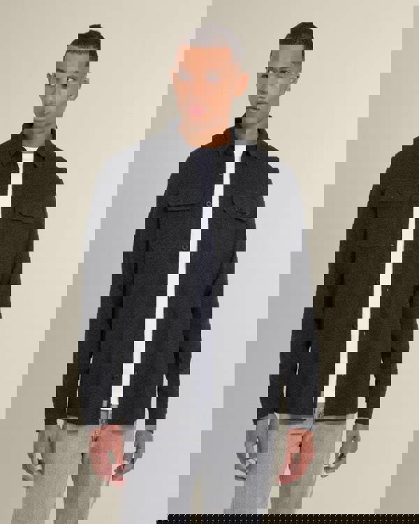 Larsson & Co Ribe - Jersey Casual Overshirt