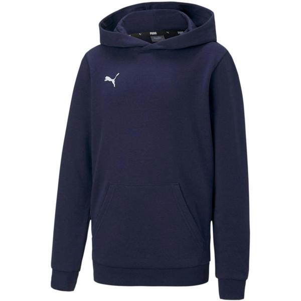 Puma Childrens/Kids TeamGoal 23 Casuals Drawstring Hoodie - Peacoat - 