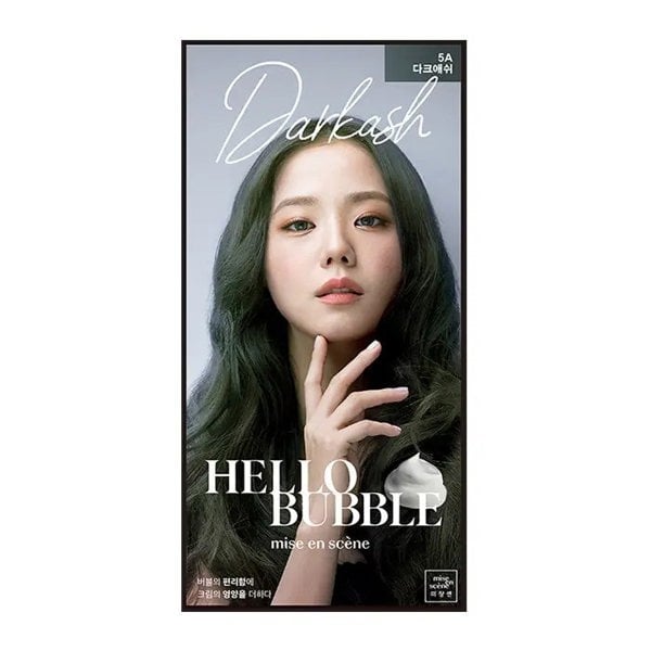 MISE EN SCÈNE All New Hello Bubble x BLACKPINK Hair Colour Kit #5A Dark Ash