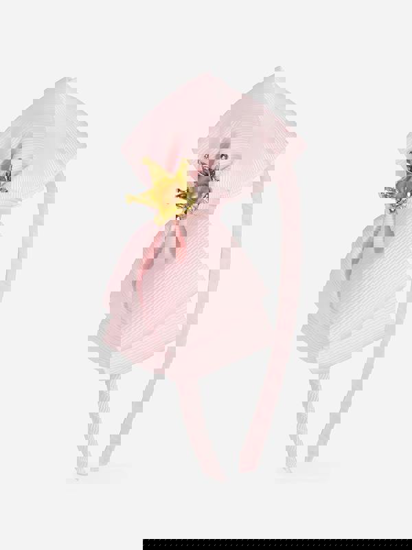 Angels Face Girls Crown Headband in Pink