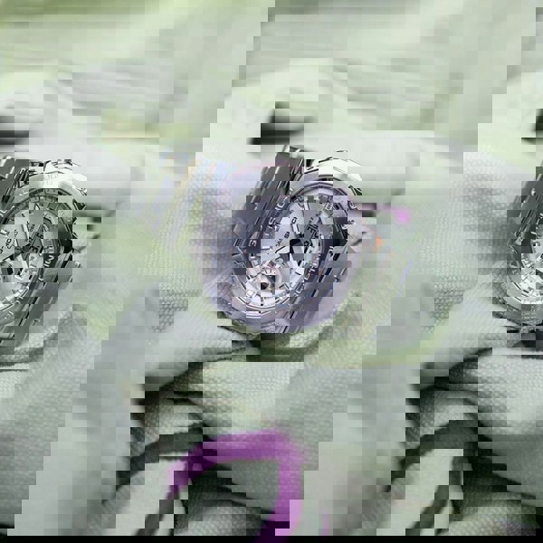 Casio G-Shock Metallic Silver Dual Display Watch GM-2110D-7AER