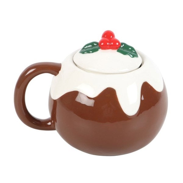 Serano Christmas Pudding Shaped Mug
