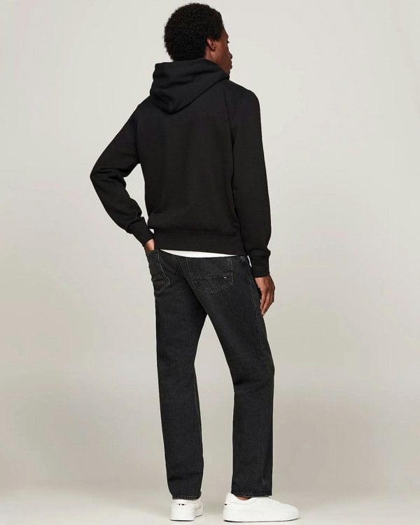 Tommy Hilfiger Essential Fleece Mens Hoodie - Black