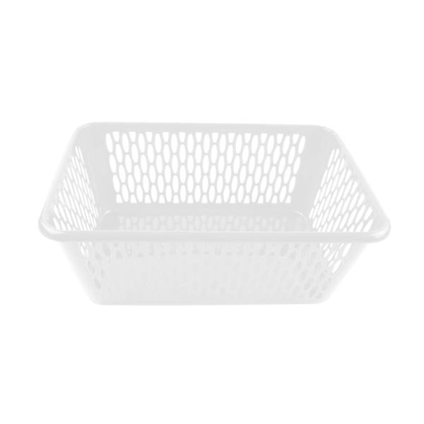 Leecroft 25cm Handy Basket Silver 25 x 16 x 8cm - One Colour - 